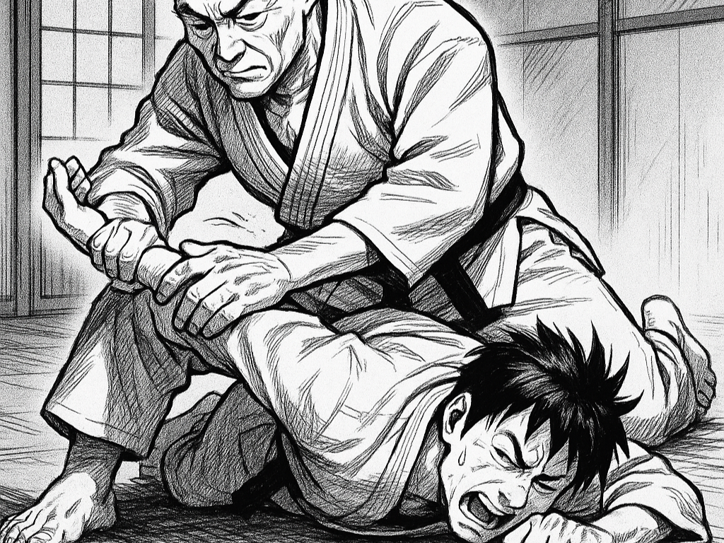 jujutsu arm lock pin