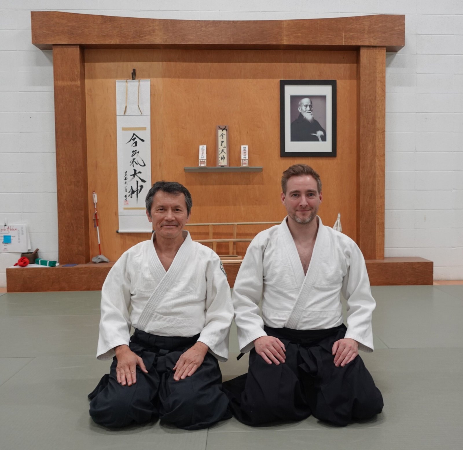 Josh with his master Tomohiro Ishikawa 2023