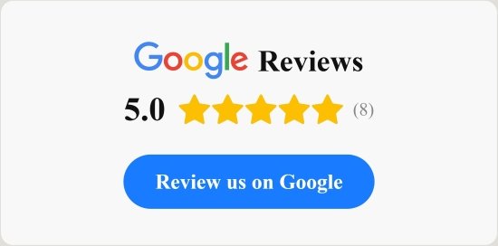 Calgary Rakushinkan 5 star Google reviews rating