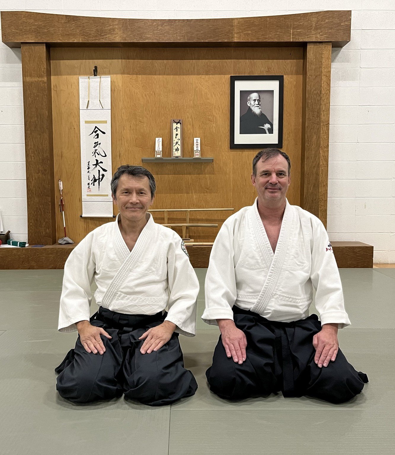Ishikawa Sensei with Mark in Calgary 2023