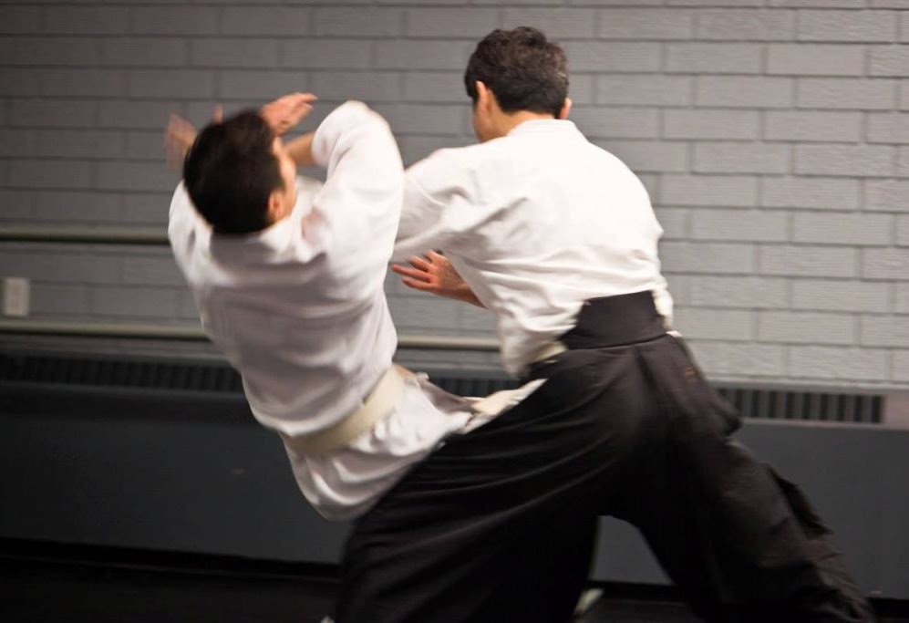 Aikidō training at Rakushinkan dojo in Calgary — traditional Japanese martial arts